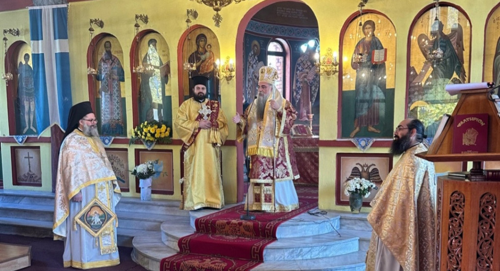 Πανηγυρική Θεία Λειτουργία στο Γαρέφι Αλμωπίας
