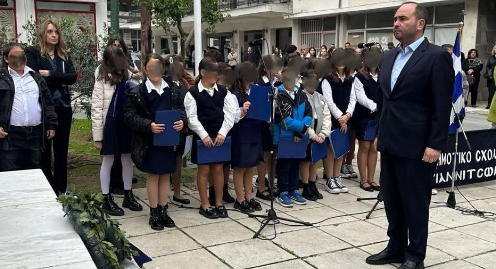 Εκδηλώσεις τιμής για την 52η επέτειο της Εξέγερσης του Πολυτεχνείου στα Γιαννιτσά