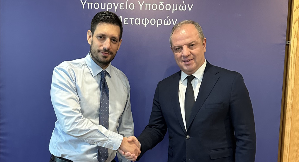 Συνάντηση Σταμενίτη με τον Αν. Υπουργό Μεταφορών Κωνσταντίνο Κυρανάκη