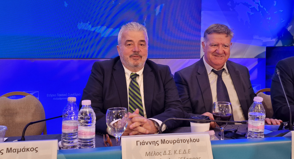 Δυναμική παρουσία του Επικεφαλής της Παράταξης «Συνεργασία Ευθύνης» και Προέδρου της Επιτροπής Οικονομικών της ΚΕΔΕ, Γιάννη Μουράτογλου, στο Συνέδριο της ΚΕΔΕ στην Αλεξανδρούπολη
