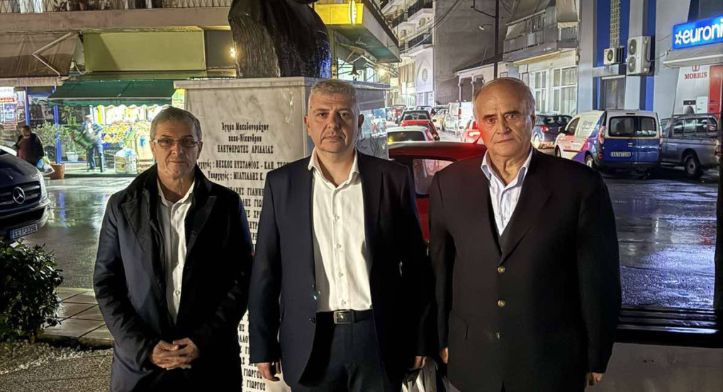 Η ιστορία ένωσε την Αλμωπία – Οι πρώην δήμαρχοι Χρήστος και Δημήτρης Μπίνος στο πλευρό του Νίκου Παρούτογλου