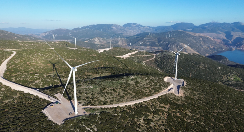 Όμιλος ΔΕΗ: Ολοκλήρωση κατασκευής αιολικού πάρκου 36 MW στη Φωκίδα