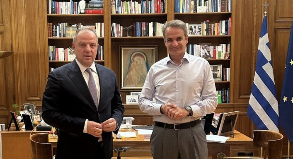 Συνάντηση του Διονύση Σταμενίτη με τον Πρωθυπουργό κ. Μητσοτάκη