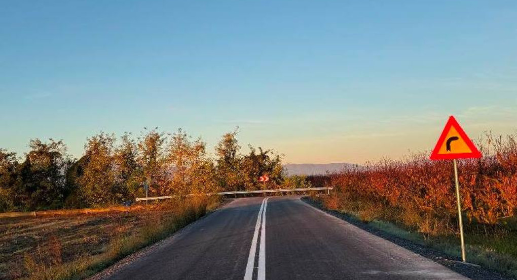 Ο Δήμος Πέλλας συνεχίζει με έργα - Ασφαλτόστρωση τμημάτων αγροτικών οδών στην Δ.Ε Μεγ. Αλεξάνδρου