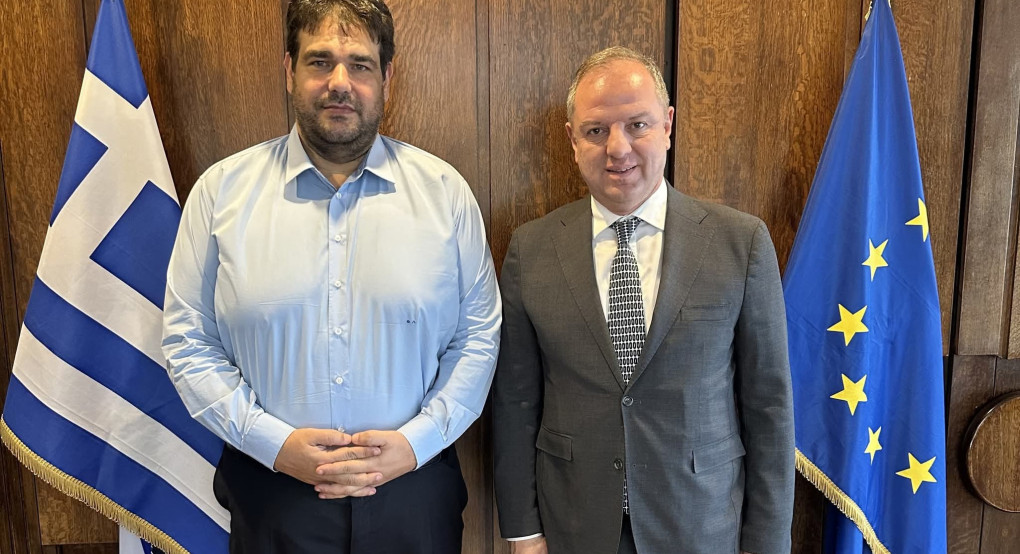 Συνάντηση Σταμενίτη με τον Υπουργό Εσωτερικών Θοδωρή Λιβάνου