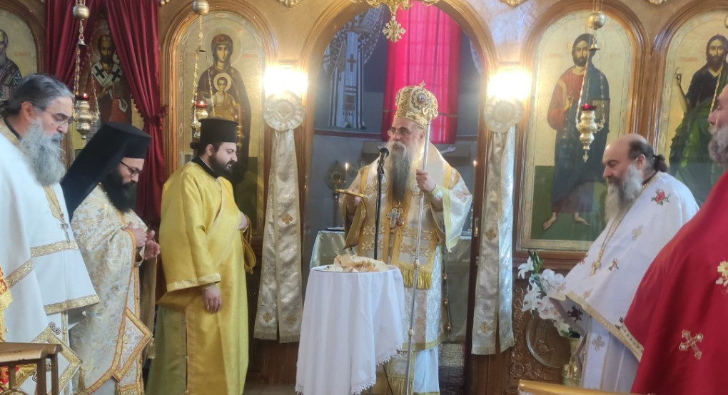 Αρχιερατική θεία Λειτουργία στην Αγροσυκιά Πέλλας