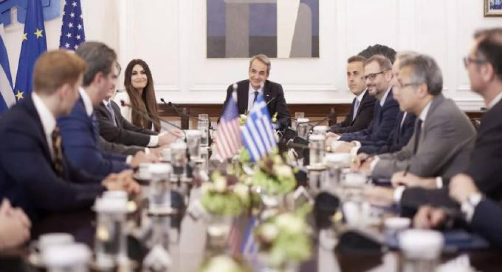 Μητσοτάκης σε υπ. Εσωτερικών και Ενέργειας των ΗΠΑ: «Η Ελλάδα φυσική πύλη εισόδου του αμερικανικού LNG στην Ευρώπη»