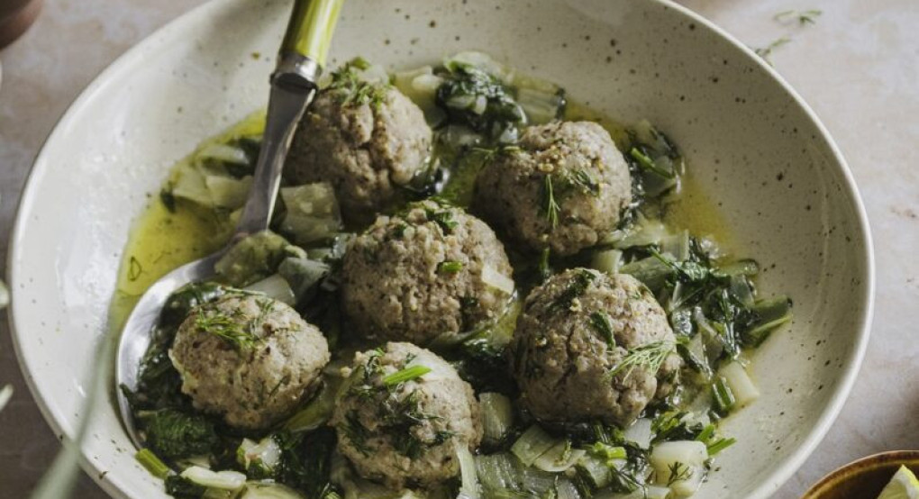 Η συνταγή της ημέρας -Κεφτεδάκια χοιρινά πρασοσέλινο
