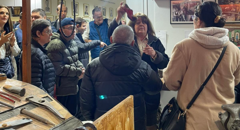 Γιαννιτσά: Επίσκεψη του ΚΔΑΠμεΑ στο Λαογραφικό Μουσείο της Ι.Λ.Ε. "Φίλιππος"