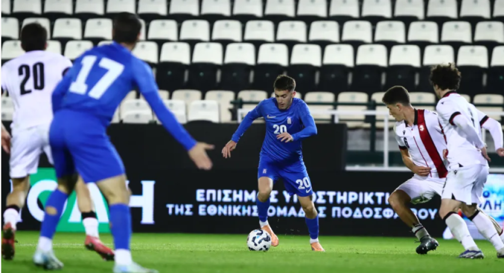 «4 στα 4» για την εθνική Ελπίδων στα προκριματικά του EURO