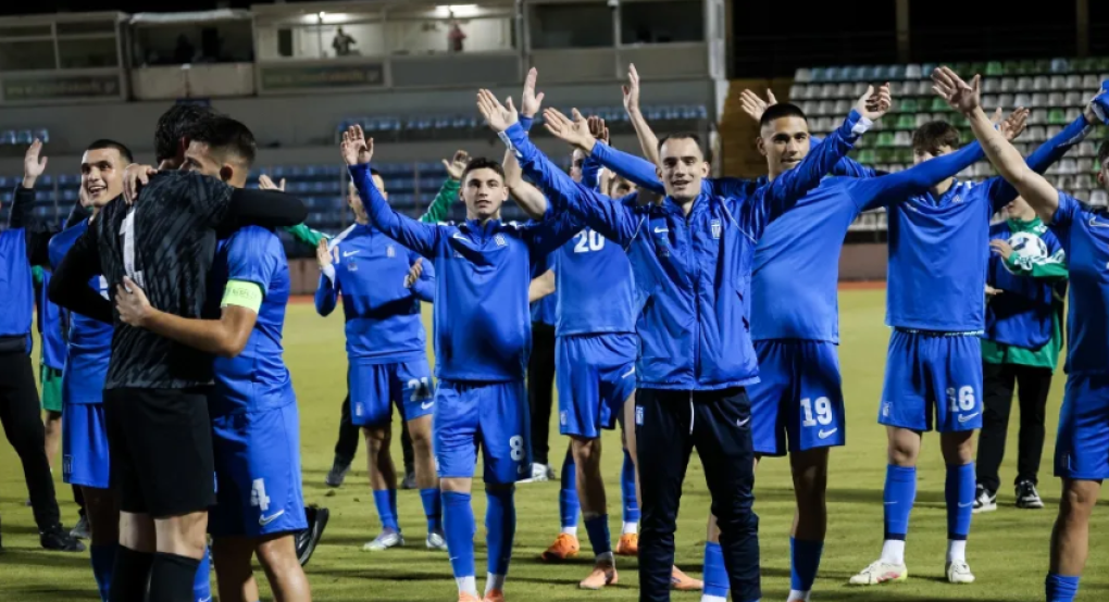 Άνετη νίκη της Εθνικής Ελπίδων κόντρα στην Ιρλανδία