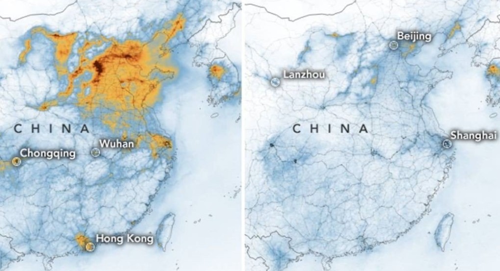 O κορωνοϊός μείωσε δραστικά την ατμοσφαιρική ρύπανση!