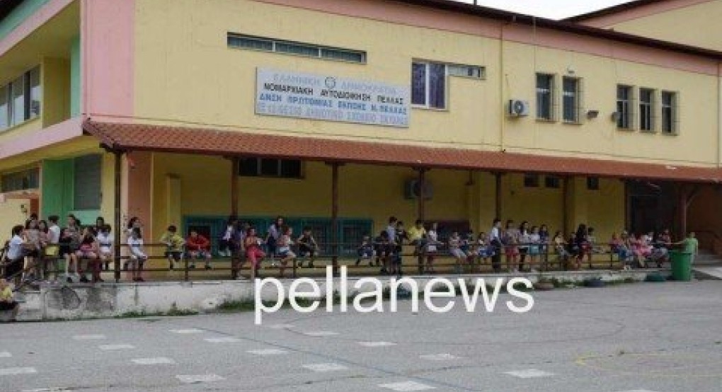 Ανακοίνωση από τον Δ/ντη του 1ου Δημοτικού Σχολείου Σκύδρας