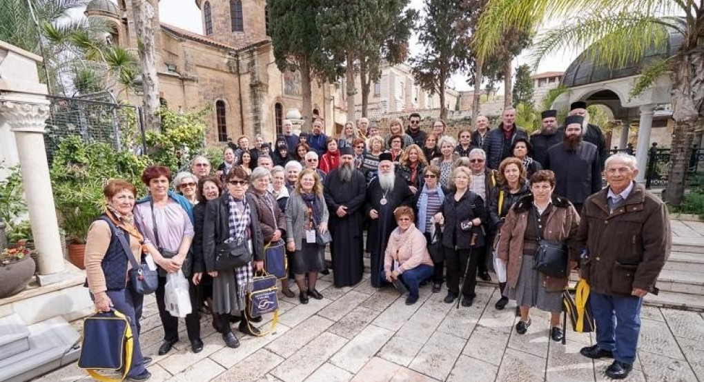 Προσκυνητές από τη Βέροια στους Άγιους Τόπους 