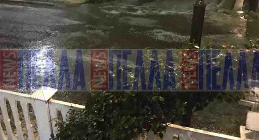 Αυτό μας έλειπε!-Χαλάζι στα Εσώβαλτα!