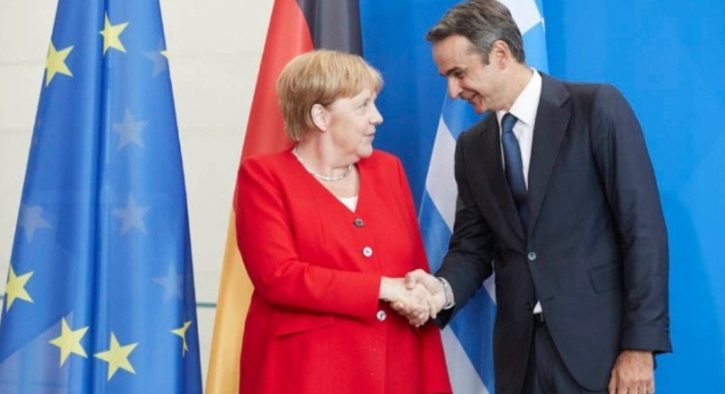 Το μεταναστευτικό στην ατζέντα Μέρκελ - Μητσοτάκη 