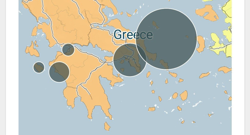 Κορωνοϊος: Σε ποιες περιοχές της Ελλάδας χτύπησε 