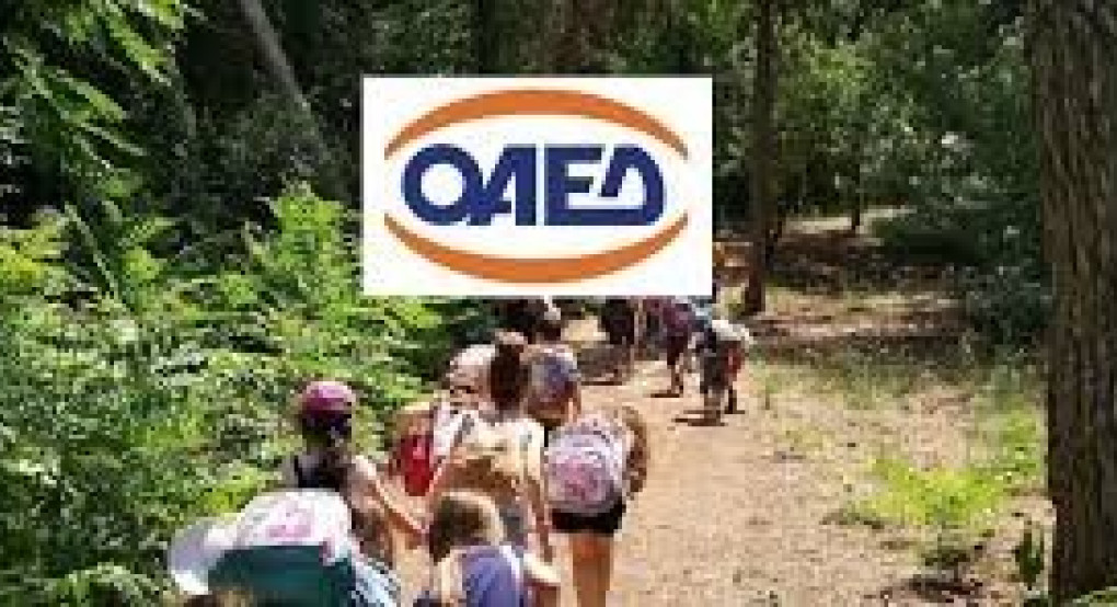 ΟΑΕΔ: Δεκτές για το κατασκηνωτικό πρόγραμμα μόνο ηλεκτρονικές αιτήσεις από πιστοποιημένους χρήστες