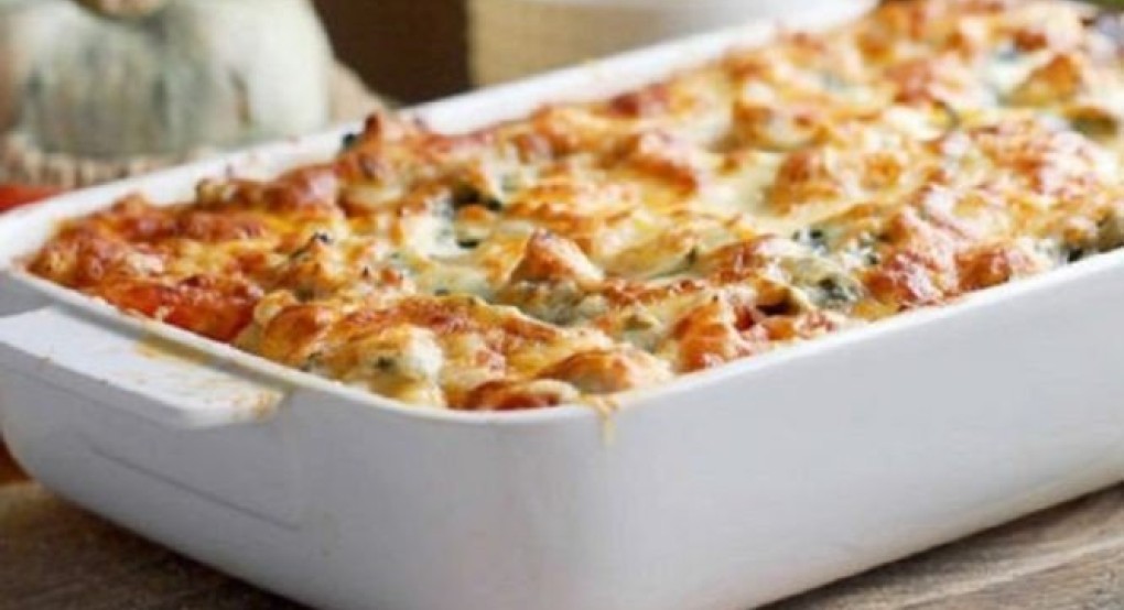 Αγιορείτικη συνταγή: Παστίτσιο με ρεβύθια και μπεσαμέλ λαχανικών!