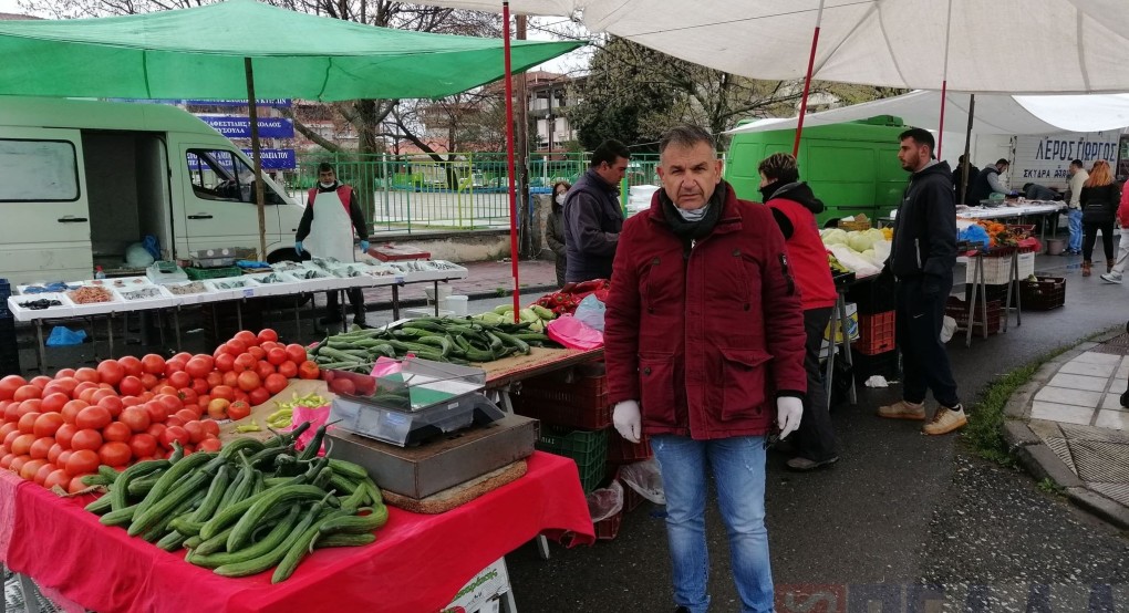 Αντιδήμαρχος Σκύδρας Γιώργος Σταματέλλος: τηρούνται όλα τα μέτρα στη Λαϊκή Αγορά-άφοβα μπορεί να έρθει ο κόσμος