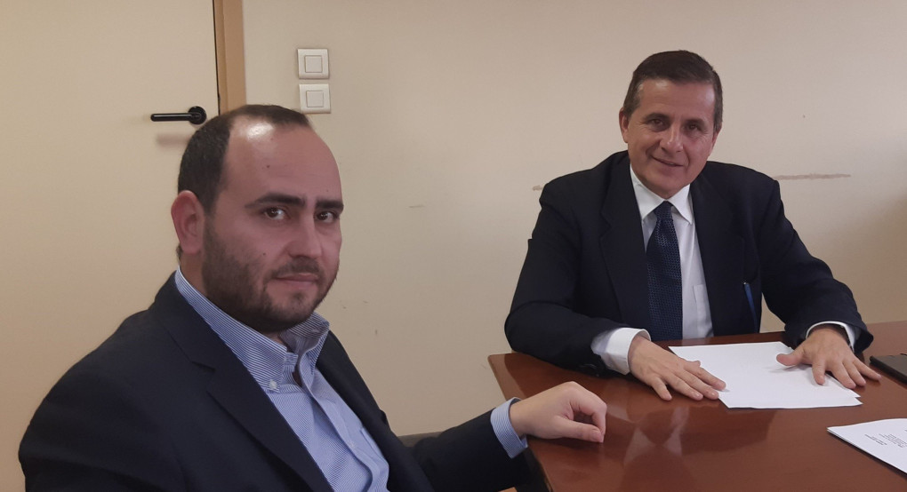 Συνάντηση Λακη Βασιλειαδη με γενικό γραμματέα φυσικού περιβάλλοντος και υδάτων