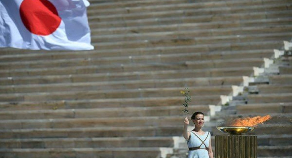 Εν μέσω πανδημίας παραδόθηκε η Φλόγα στην ΟΕ του «Τόκιο 2020»