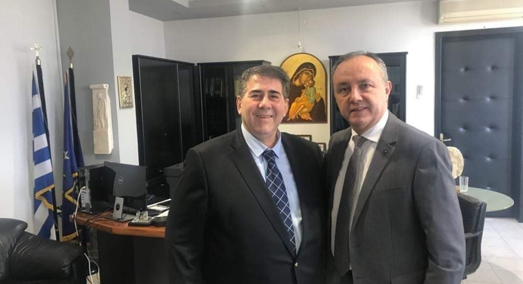 Εποικοδομητική συνάντηση του Ιορδανη Τζαμτζη με τον Υπουργό Μακεδονίας Θράκης 