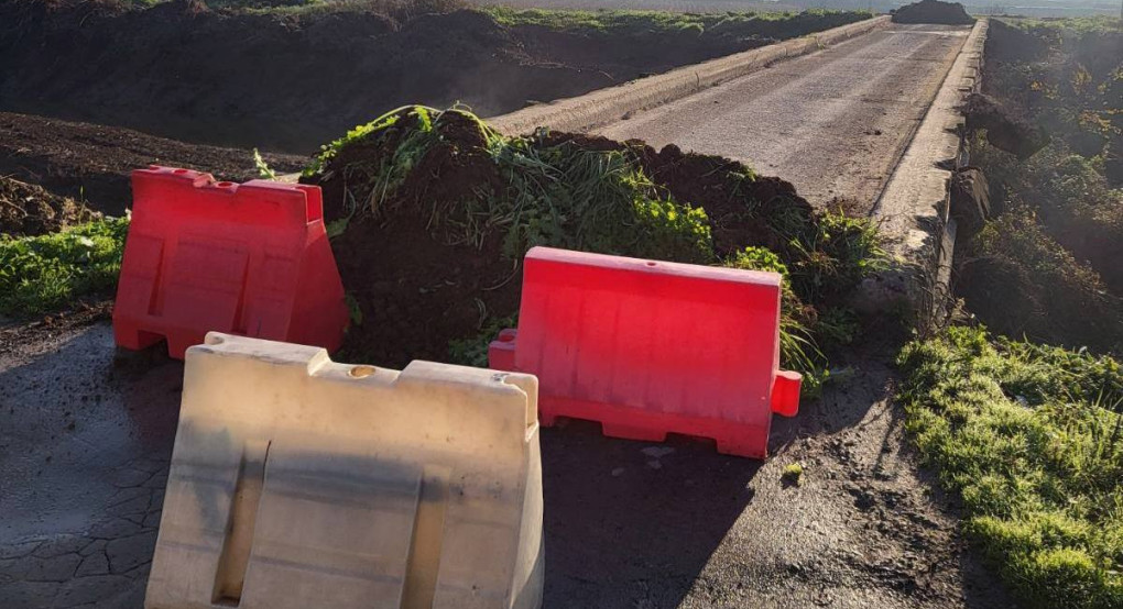 Απαγόρευση κυκλοφορίας σε γέφυρα στην Παραλίμνη Γιαννιτσών