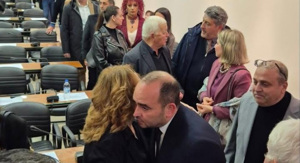 Συγκινημένος ο Λάκης Βασιλειάδης στην εκδήλωση του Βεσυρόπουλου