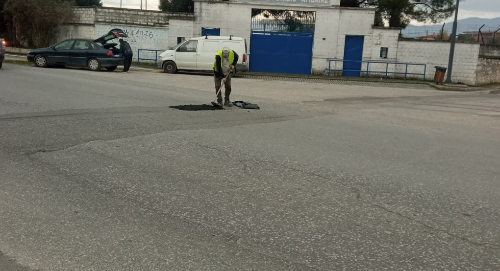 Αριδαία: Συνεχίζονται οι εργασίες της ΔΕΥΑ