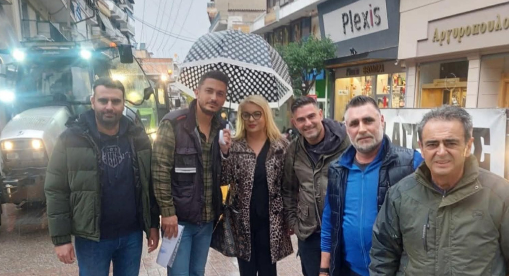 Μηχανοκίνητη πορεία αγροτών στα Γιαννιτσά – Παρούσα η Αναστασία Δαρδανελιώτη