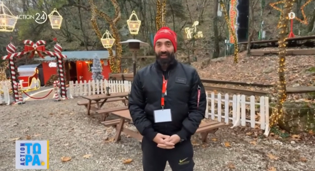 O Σάκης Καρπάς μας ξεναγεί στην Παταμυθοχώρα