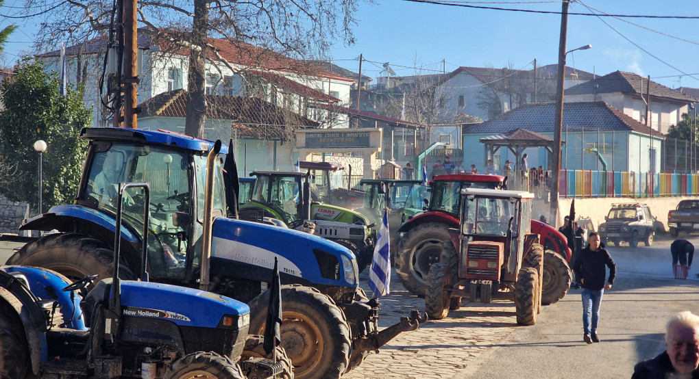 Αλμωπία: Ξεκινούν οι αγρότες για τα μπλοκα