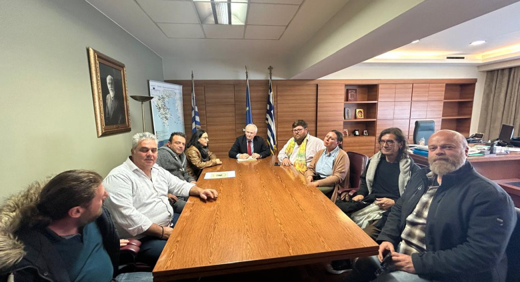 Συνάντηση ΥφΑΑΤ, Γιάννη Ανδριανού με εκπροσώπους φορέων βιοκαλλιεργητών