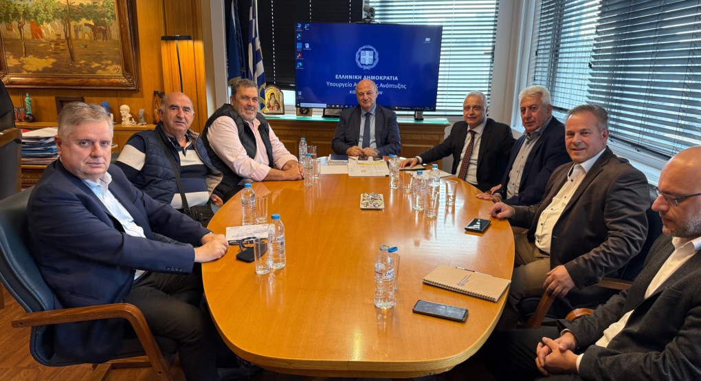 Η άρδευση της Ημαθίας και οι αποζημιώσεις αγροτών και κτηνοτρόφων στην ατζέντα της συζήτησης του Λάζαρου Τσαβδαρίδη με τον Υπουργό Αγρ. Ανάπτυξης