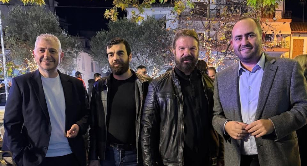 Ο Λάκης Βασιλειάδης στις γιορτινές εκδηλώσεις του Σαββατοκύριακου – Διαρκώς παρών στην κοινωνία της Πέλλας