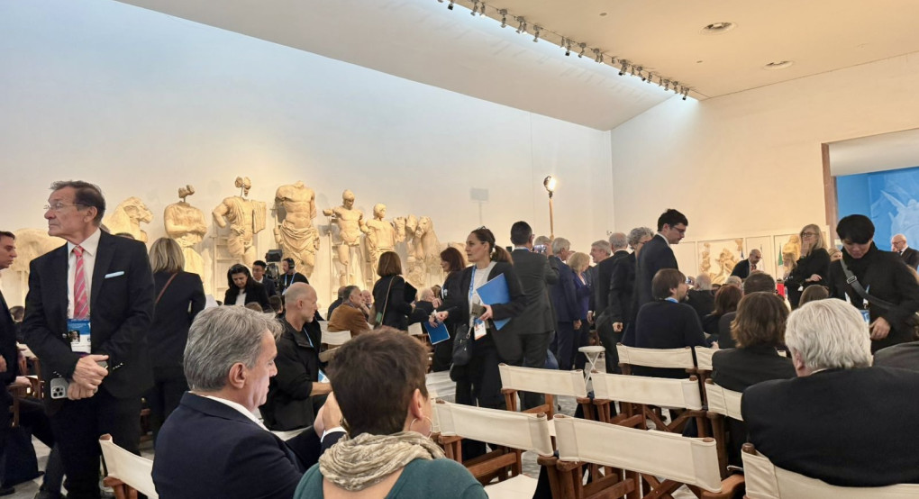 Στην τελετή για τους Χειμερινούς Αγώνες «Μιλάνο - Κορτίνα 2026», στην Αρχαία Ολυμπία, ο Δήμαρχος Πέλλας Στάθης Φουντουκίδης