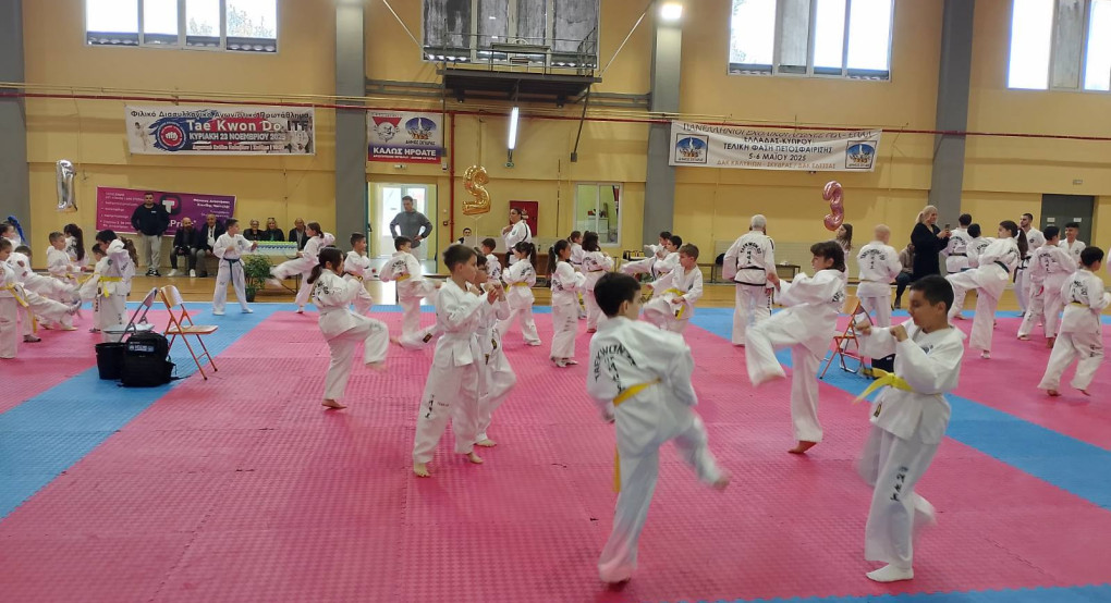 Σκυδραϊκή Πυγμή: Διοργάνωσε τους πρώτους διασυλλογικούς αγώνες taeKwondo