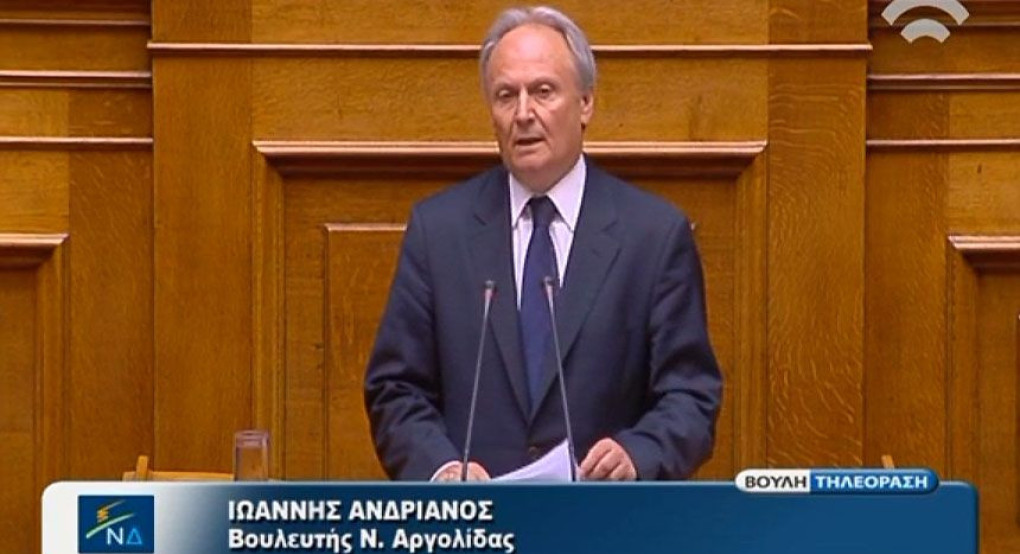 Ο Γιάννης Ανδριανός στη Βουλή: Αφορολόγητες και ακατάσχετες οι ενισχύσεις του Μέτρου 23, ενισχύεται το ελεγκτικό έργο του ΟΠΕΚΕΠΕ
