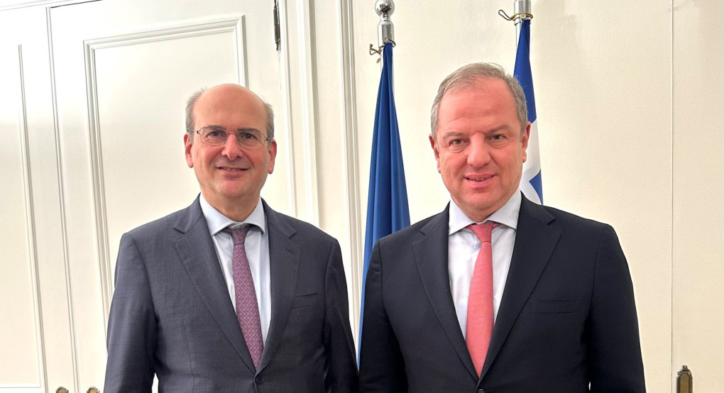 Συνάντηση Διονύση Σταμενίτη με τον Αντιπρόεδρο της Κυβέρνησης Κωστή Χατζηδάκη