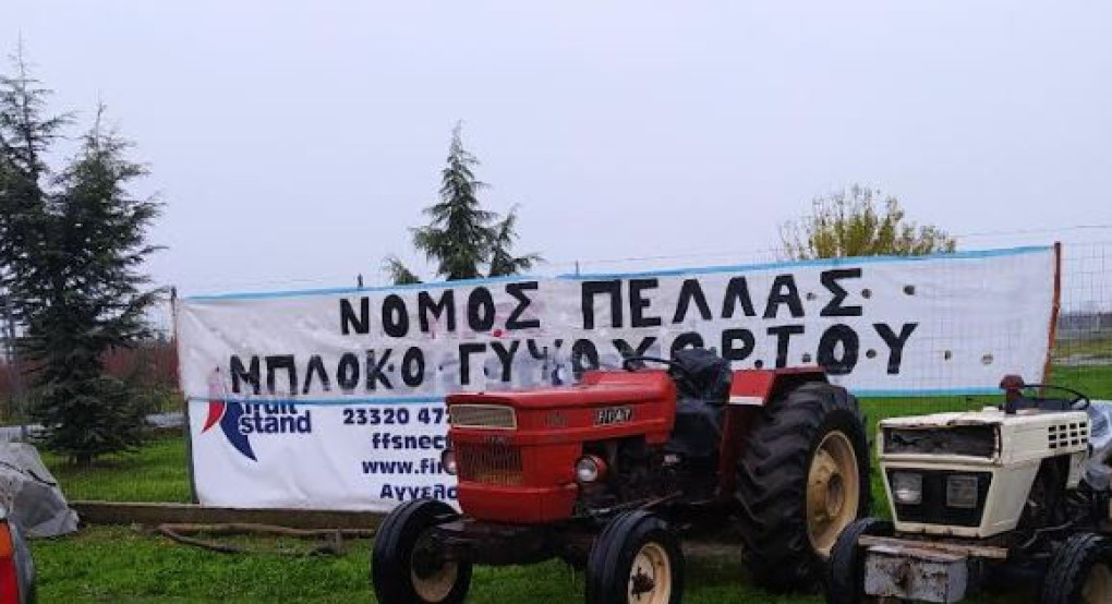 Επίσκεψη Συμπαράστασης του Συλλόγου Εργαζομένων Περιφέρειας Κ.Μακεδονίας - Τοπικό Τμήμα Π.Ε.Πέλλας στα αγροτικά μπλόκα