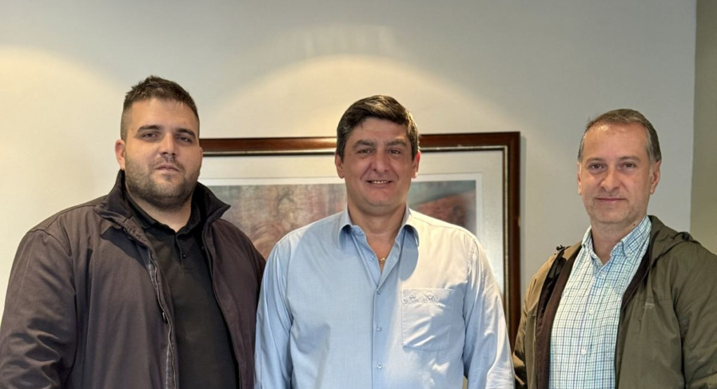 Εποικοδομητική συνάντηση εργασίας του Δημάρχου Πέλλας Στάθη Φουντουκίδη με τον Πρόεδρο της Κοινότητας Αθύρων