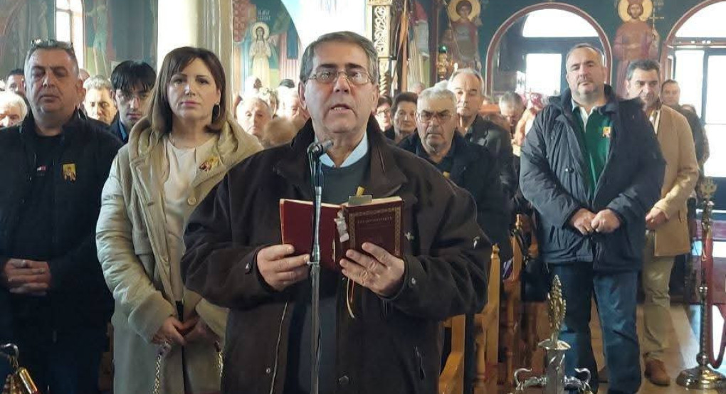 Αρχιερατική Θεία Λειτουργία στον Ιερό Ναό Αγίου Σπυρίδωνος στο Λιποχώρι