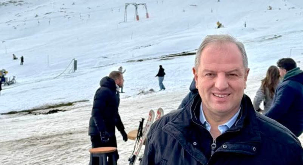 Επίσκεψη Διονύση Σταμενίτη στο Χιονοδρομικό Κέντρο Καϊμακτσαλάν – Στο επίκεντρο η ανάπτυξη του χειμερινού τουρισμού