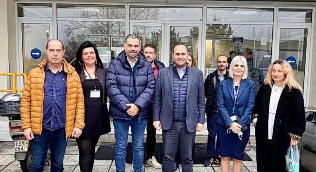 Λάκης Βασιλειάδης: Επισκέψεις σε δομές και υπηρεσίες της Έδεσσας