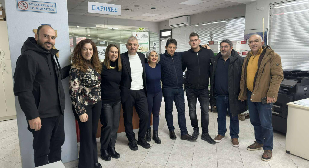 Χριστουγεννιάτικες επισκέψεις του Δημάρχου Αλμωπίας