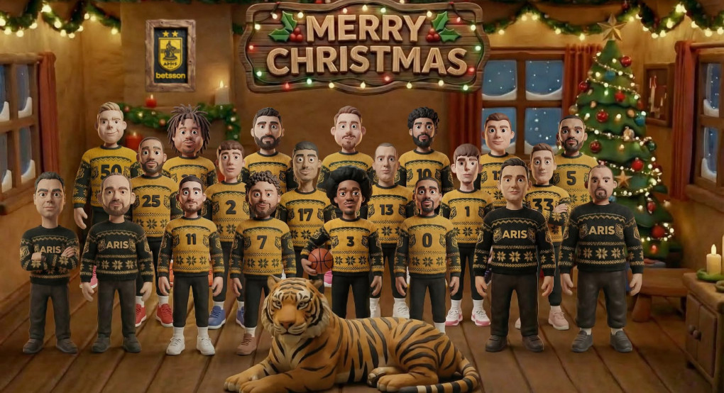 Ευχές απο την ΚΑΕ Άρης