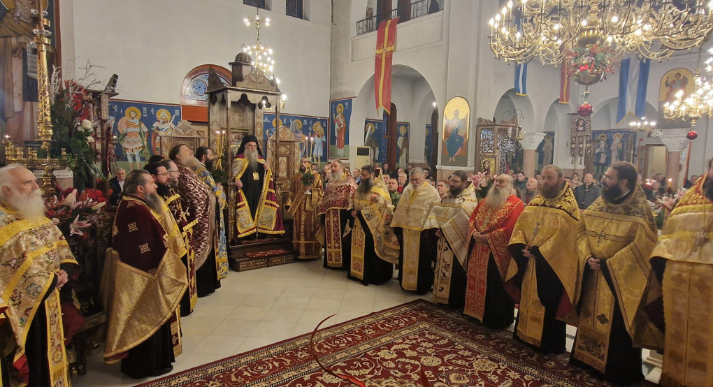 Λαμπρός εορτασμός στον του Αγίου Στεφάνου στη Σκύδρα