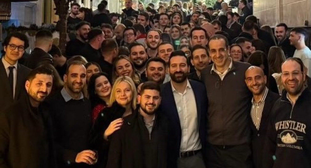 Χριστουγεννιάτικη συνάντηση με νεολαία ΔΑΠ-ΝΔΦΚ και ΟΝΝΕΔ από τον Γρηγόρη Δημητριάδη