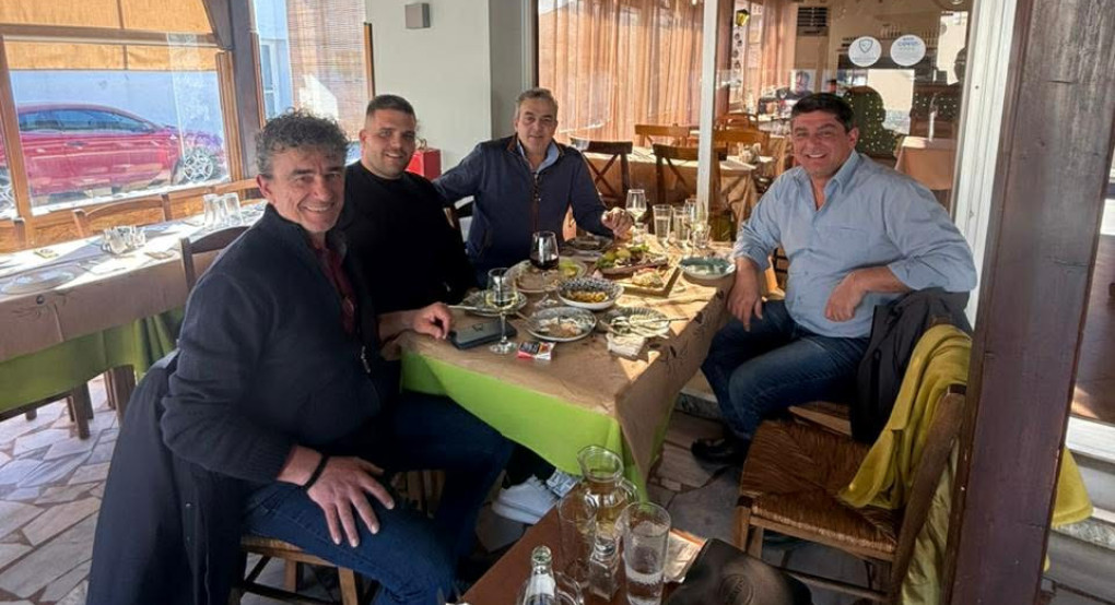 Στάθης Φουντουκίδης: Επαφές και συζήτηση "εορταστικού τύπου" με Δυτικό και Άθυρα